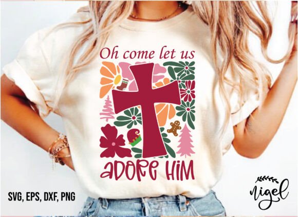 Boho Floral Christian Christmas Design Review