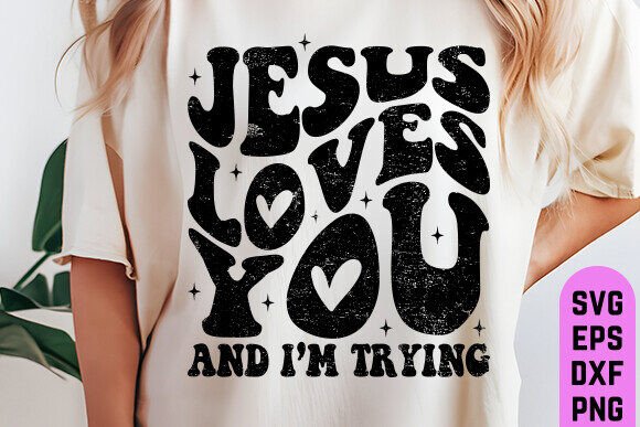 Christian PNG Retro Sublimation Design for Blog Graphics & T-Shirt Designs