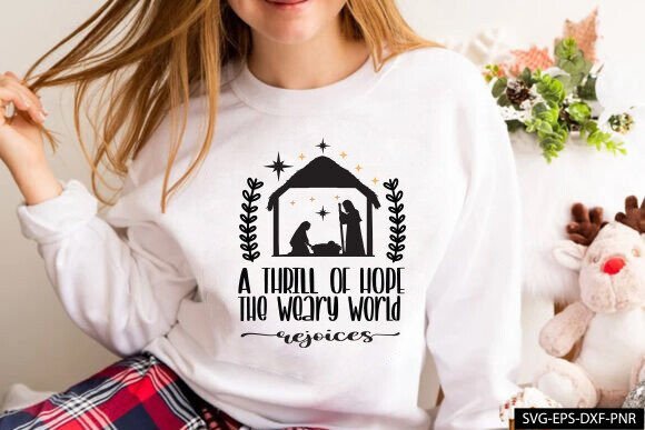 Christmas Christian SVG PNG, Nativity: A Designer Review