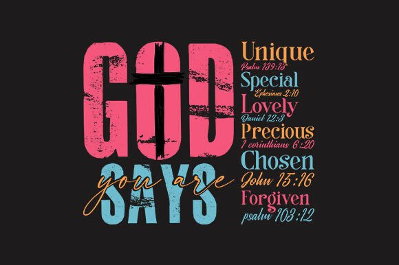 Elegant Christian SVG Bible Verse Design Review