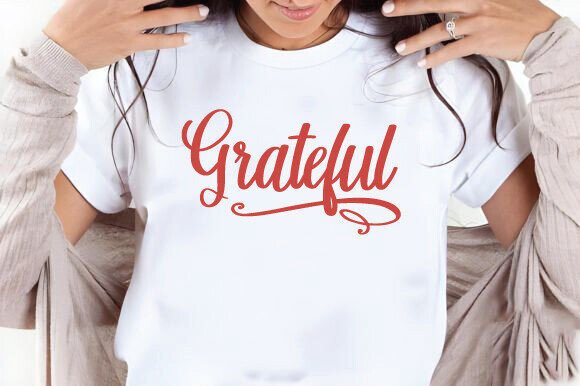 Grateful SVG Groovy Christian Graphics for T-Shirt Designs & Content Publishing