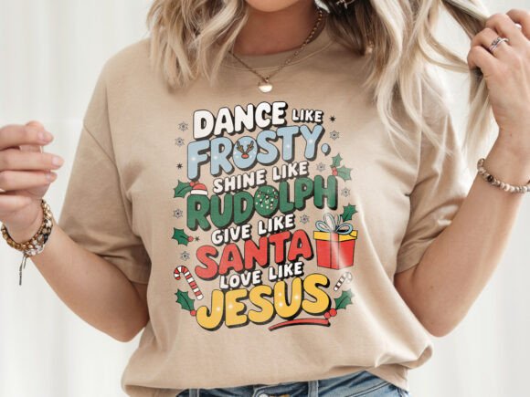 Love Like Jesus Christmas PNG: A Heartfelt Graphic for T-Shirt Designs & Handmade Crafts