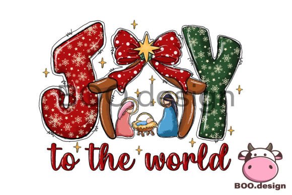 Review: Joy to the World Png,Christian Christmas for T-Shirt Graphics & Digital Designs